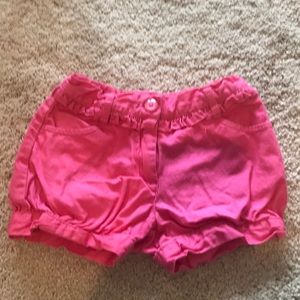 Janie and Jack pink shorts size 3t